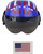 Child's Air Force Combat Pilot Blue Maverick Helmet Costume Accessory