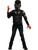 Black Panther Muscle Chest Shirt And Mask Dress Up Boy's Costume