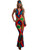 60s Tye Dye Jumpsuit Psychedelic Girl Women's Costume