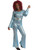 70s Blue Disco Diva Women's Costume