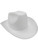 Adult's Rodeo White Cowboy Hat Costume Accessory