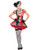 Sexy Harlequin Clown Jester Women's Costume