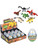 Set Of 12 Dinosaur Brick Building Egg Sets