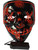 Purge Light Up Red Cross Hatch Eyes Mask Costume Accessory