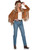 Women's Wild West Cowgirl Fringed Jacket Costume