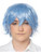 Adult's Anime Hero Blue Wave Wig Costume Accessory