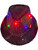 Adult's LED Light Up Black Sequin Fedora Jazz Hat Costume Accessory