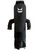 Adult's Black Inflatable Create A Face Air Dancer Costume