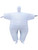 Adult's Large Man Inflatable White Bodysuit Costume