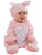 Cute And Cuddly Pink Baby Bunny Toddler Costume