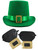 Quick St. Patrick's Day Green Leprechaun Kit Costume Accessory