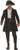 Men's Black Frock Coat Costume Jacket