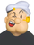 Popeye Oversized Vacuform Adult Mask