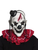 Adult Black/White Horror Clown Mask