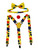 Adult's Circus Clown Costume Accessory Kit