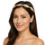 Minimalist Gold Laurel Leaf Roman Headband Costume Accessory