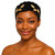 Matte Gold Fine Laurel Leaf Roman Headband Costume Accessory