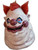 Killer Klowns From Outerspace Fatso Clown Mask Costume Accessory
