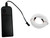 Party Wire White 2.3mm EL Wire With DC3V 3-Mode Inverter 2 Meter Length