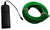 Party Wire Green 5.0mm EL Wire With DC3V 3-Mode Inverter 2 Meter Length