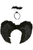 Dark Angel Costume Wings and Halo Accessory Set
