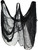 Large Black Coarse Cloth Net Halloween Decoration