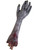 Deluxe Grey Green Zombie Costume Bloody Severed Arm