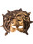 Adult Gold Medusa Greek Costume Accessory Half Eye Mask