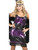 Women's Sexy Purple Sequin Flapper Costume Dress