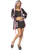Women's Deluxe Sassy Knockout Boxer Babe Adult Costume