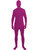 Neon Purple Adult Disappearing Man Professional Quality Full Body Zentai Suit