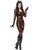 Women's Bronze Leopard Cutie Jumper With Belt and Gloves Costume