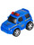Rev Up And Go Friction 4" Blue Police Car Toy Vehicle