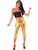 Womens Sexy Gold Lame Leggings Costume Accessory