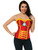Adult Women's Sexy Marvel Iron Man Corset Costume Accessory