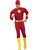 The Flash Deluxe Adult's Costume With Muscle Chest