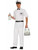 Mens 50s Classic White Milk Man Door Delivery Costume