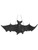 24" Giant Black Rubber Halloween Decoration Toy Fake Bat