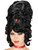 50s Doo Wop Sock Hop Black Flirtin' Beehive Wig