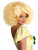 Adult Deluxe Strawberry Shortcake Lemon Meringue Yellow Blonde Costume Wig