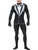 Adults Mens Formal Tuxedo Zentai Bodysuit Costume