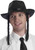 Orthodox Jewish Rabbi Fedora Hat with Payot