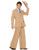 Adults Mens Khaki Roaring 20s Gold Coast Gentleman Gatsby Suit Costume