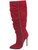 Highest Heel Womens 4.5" Calf High Boot Carbon Fiber Heel Red Suede Shoe