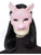 Adult Deluxe Pink Plush Pig Animal Half Eye Mask