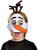 Childs Olaf Frozen Disney White Felt Half-Mask Toddlers Accessory