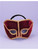 Deluxe Costume Unisex Red Maroon And Gold Lace Venetian Carnival Mask