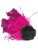 Deluxe Pink Feather Burlesque Costume Headpiece Hair Clip