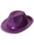 New Purple Felt Pimp Gangsta Costume Party Fedora Hat