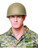 Deluxe Adult Costume Accessory Tan Desert Storm Soldier Army G.I. Helmet